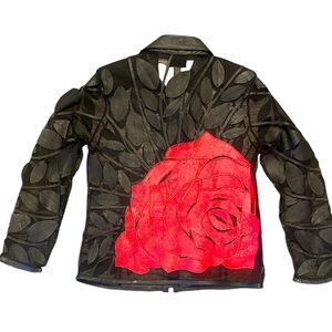 Rare’ Vintage Natto (Leather and Lace) Jacket/Shirt